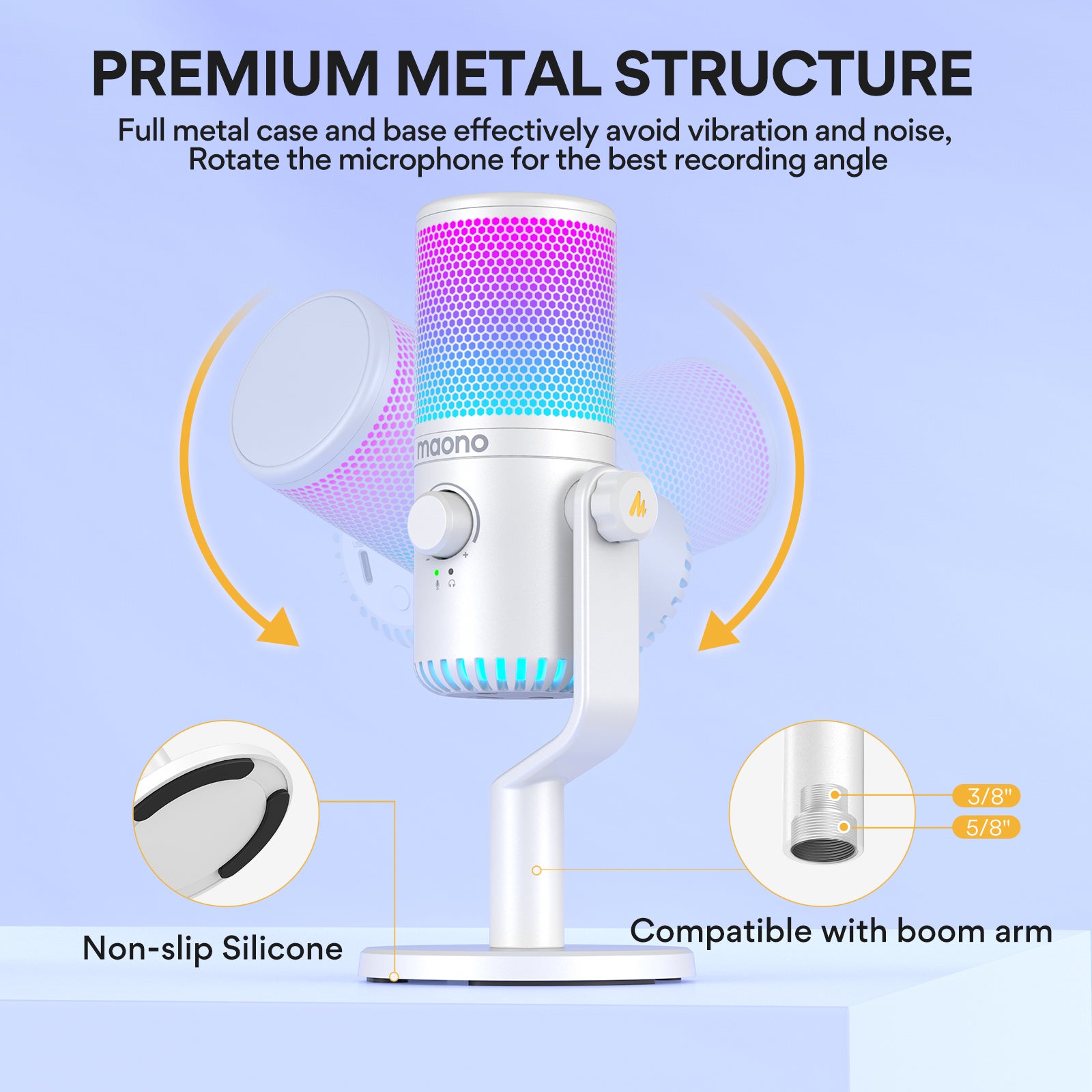 DM30RGB USB Microphone