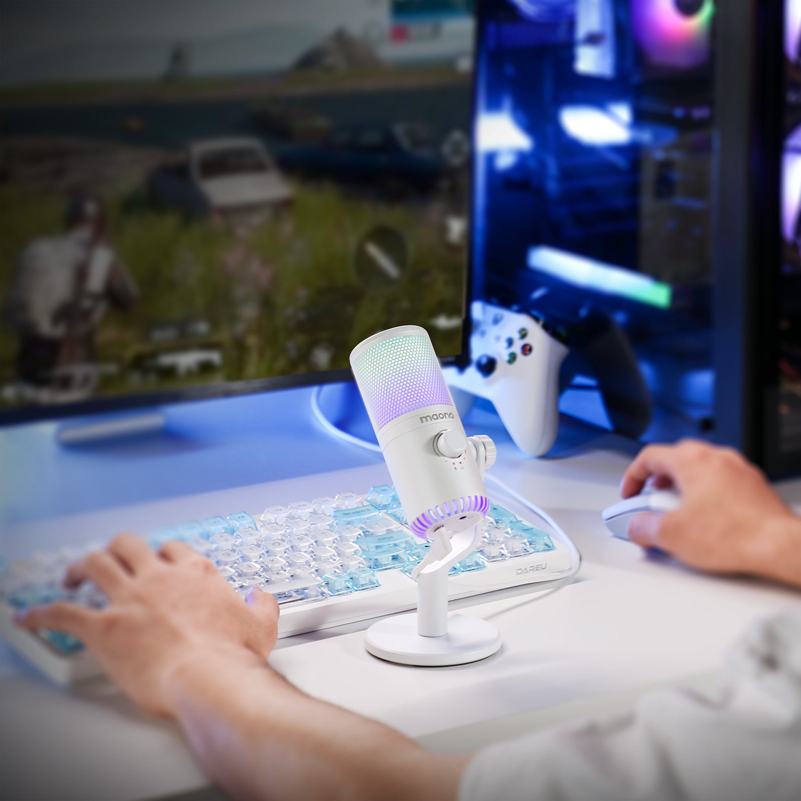 DM30RGB USB Microphone