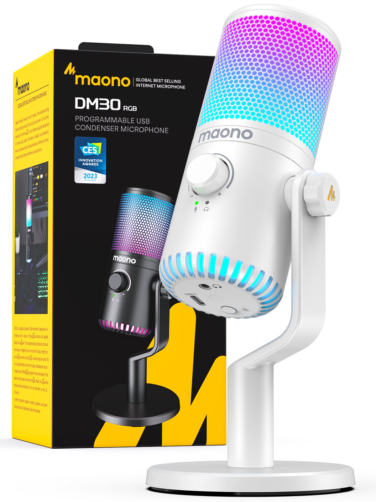 DM30RGB USB Microphone