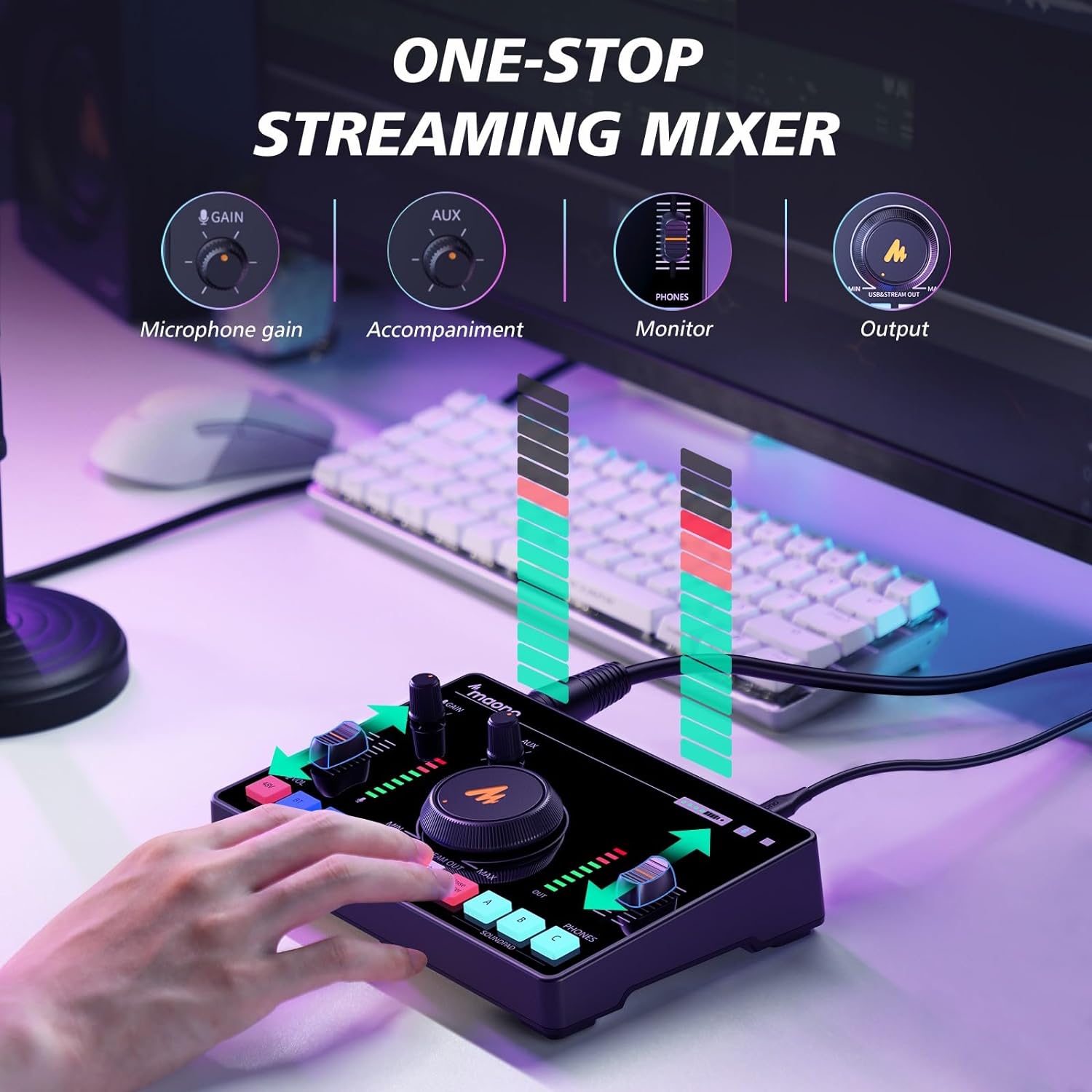 AMC2-NEO Audio Streaming Mixing Console