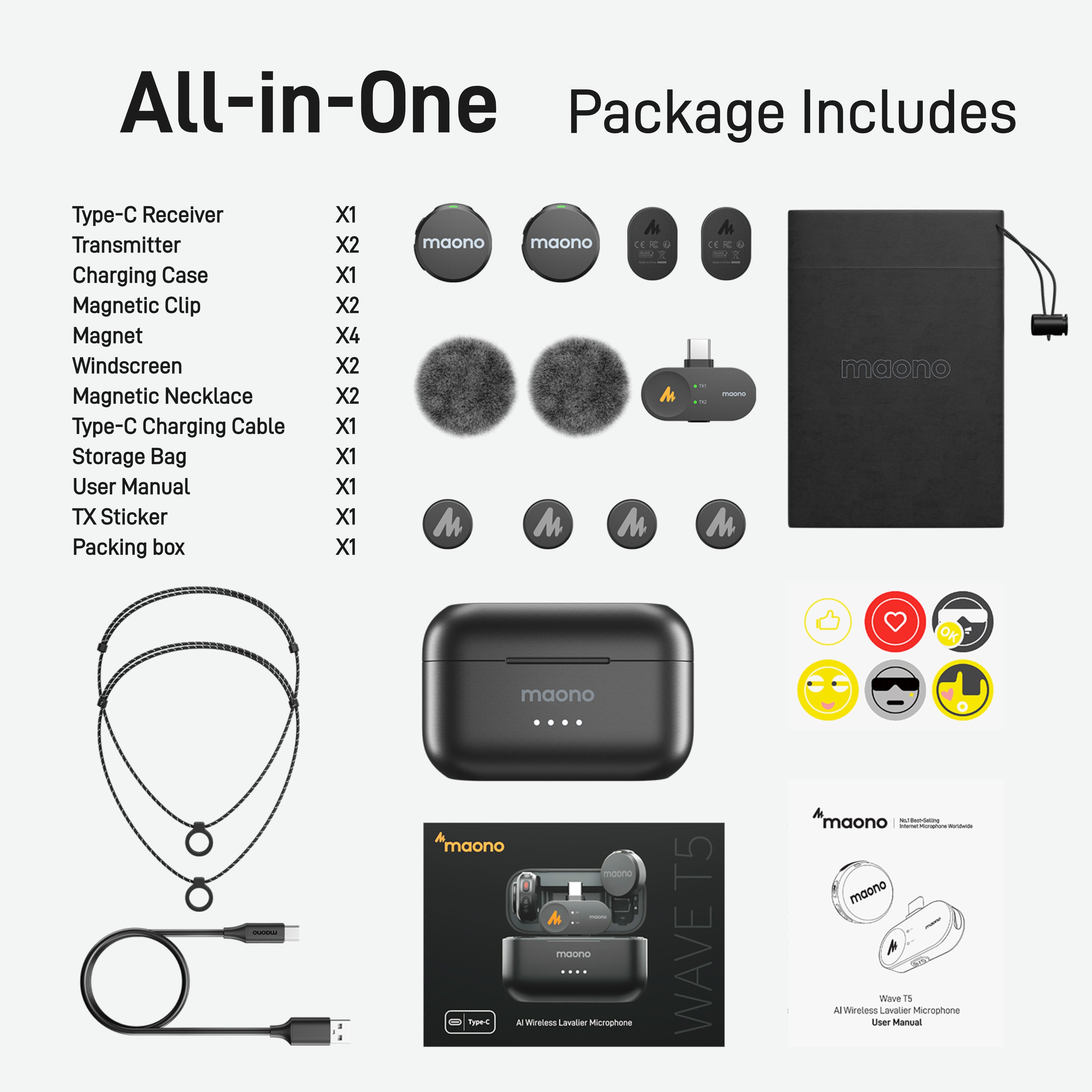 Wave T5 USB-C Mikrofon
