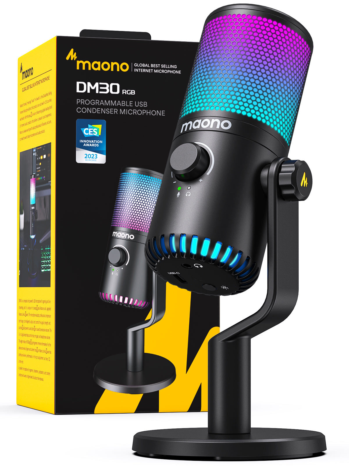 DM30RGB USB Mikrofon