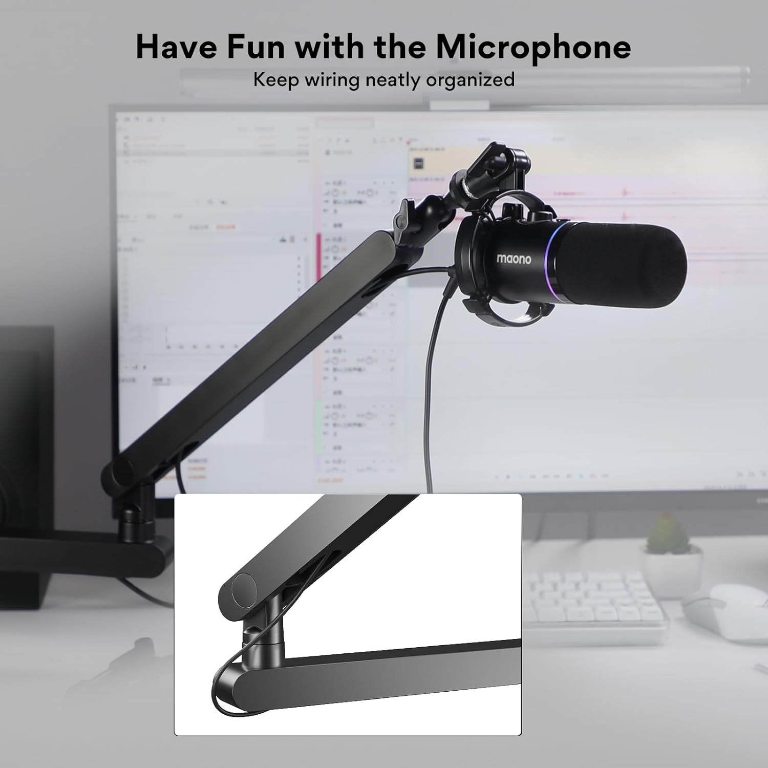 BA92 Mikrofonarm