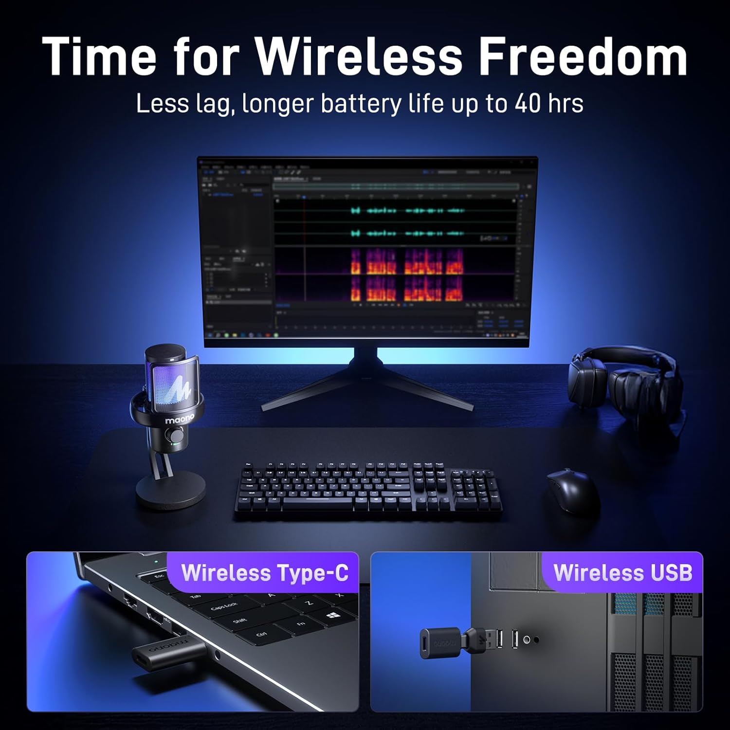 DM40RGB USB Mikrofon