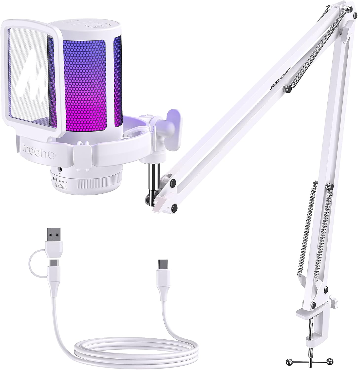 DGM20S USB Mikrofon und Mikrofonarm