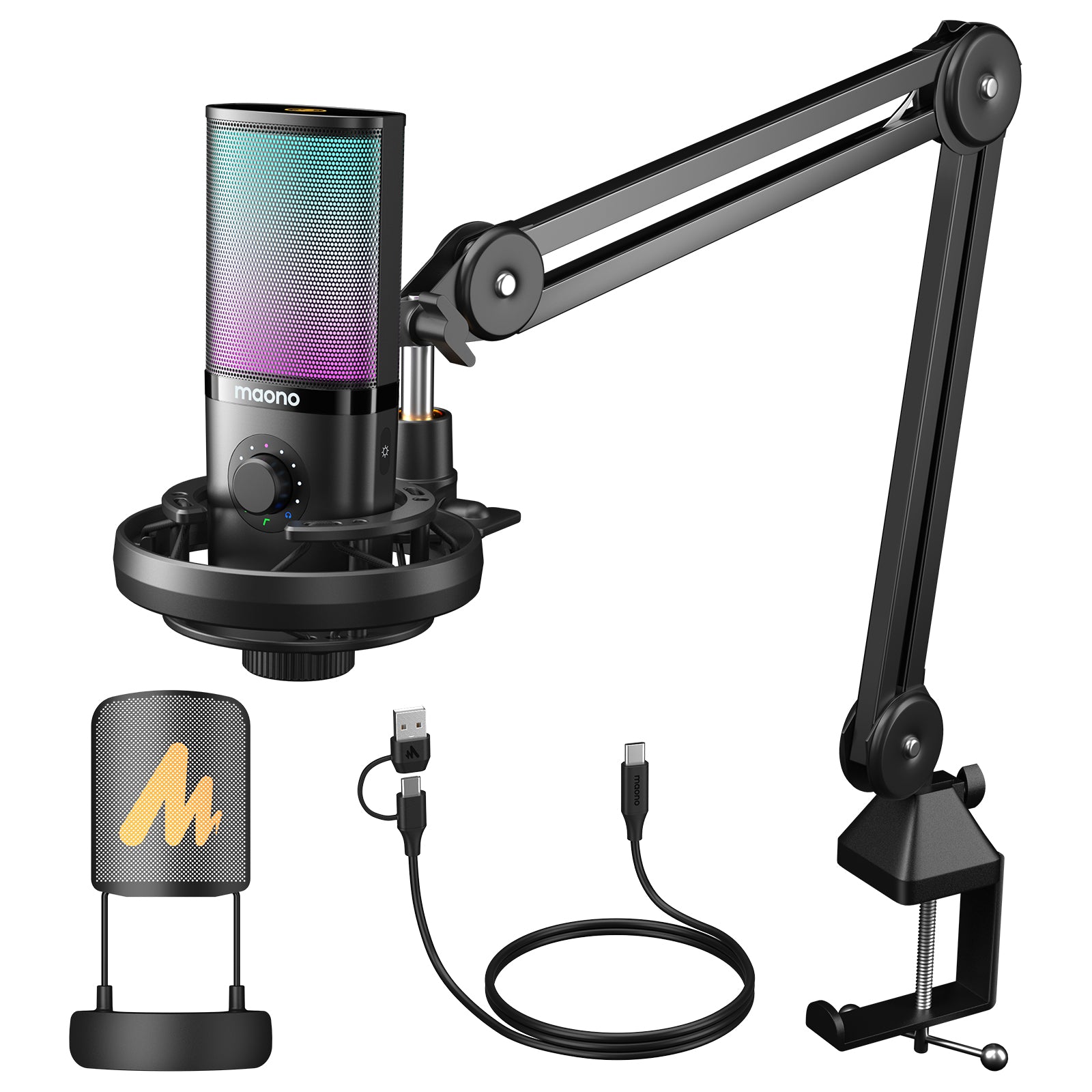 PM450S USB Mikrofon für Studioaufnahmen & Podcasting