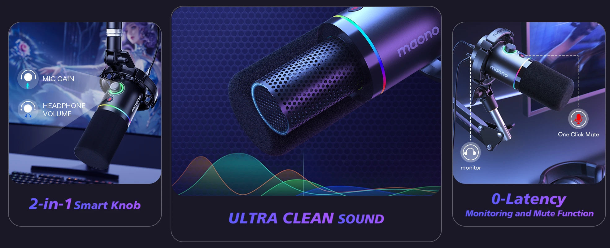 PD200XS USB/XLR Mikrofon und Mikrofonarm