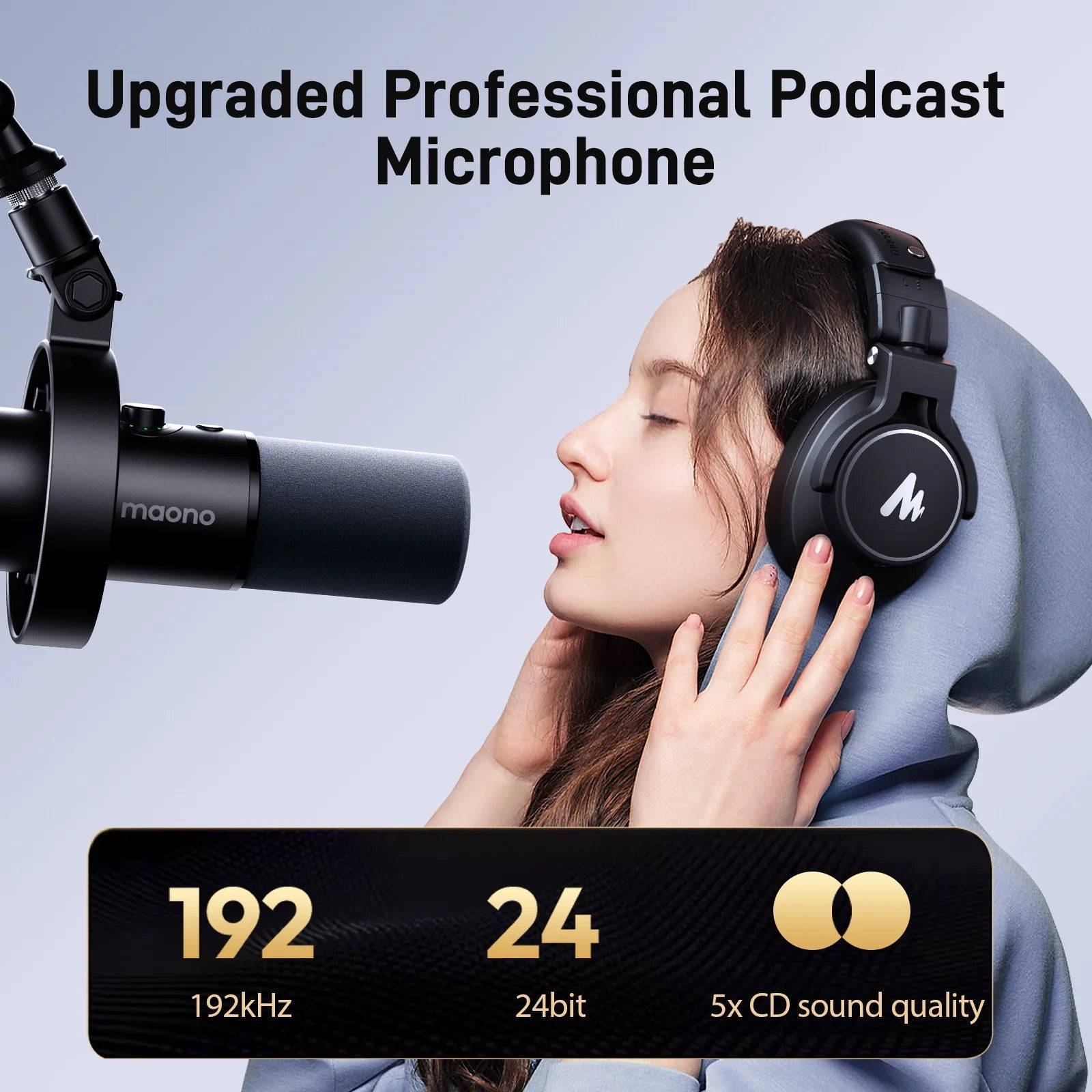 ﻿﻿Maono PD300X USB- Microfono C / XLR