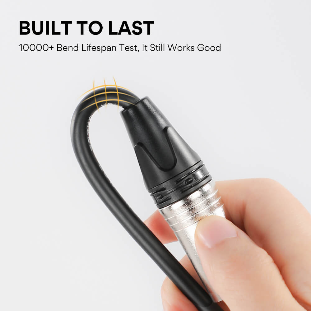 Cavo microfonico XLR premium da 1,8 m